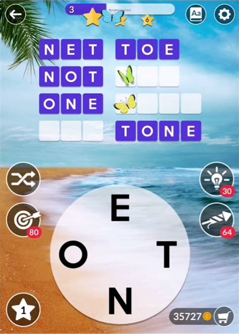 wordscapes uncrossed answers for daily puzzle.